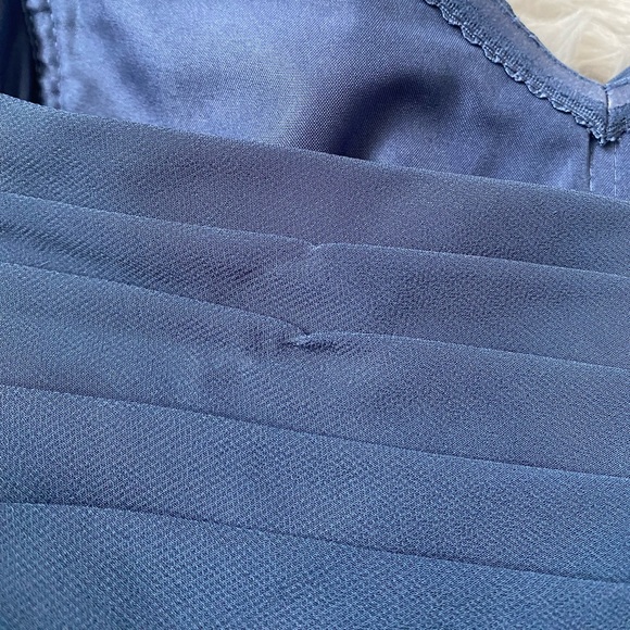 Size 18 Floor Model Jenny You Evening Blue Mira Bridesmaid Dress - Picture 9 of 9